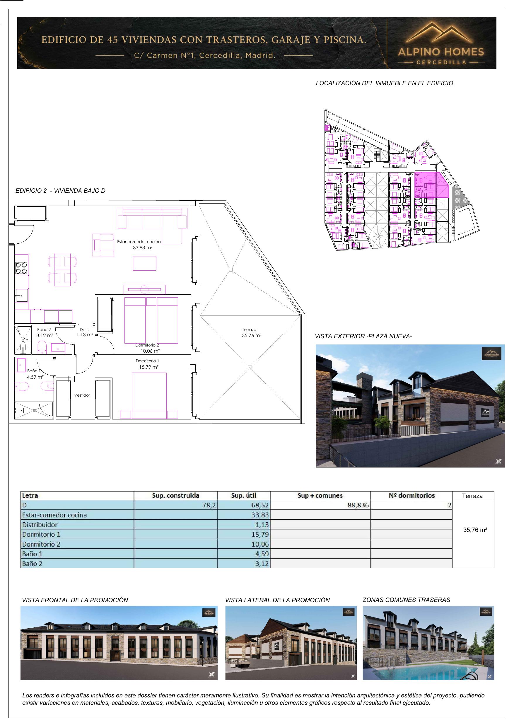 Vivienda Bajo D