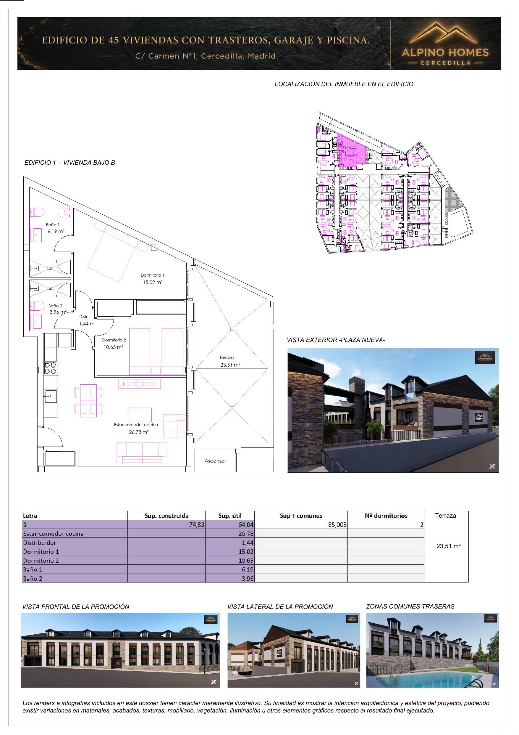 Vivienda Bajo B