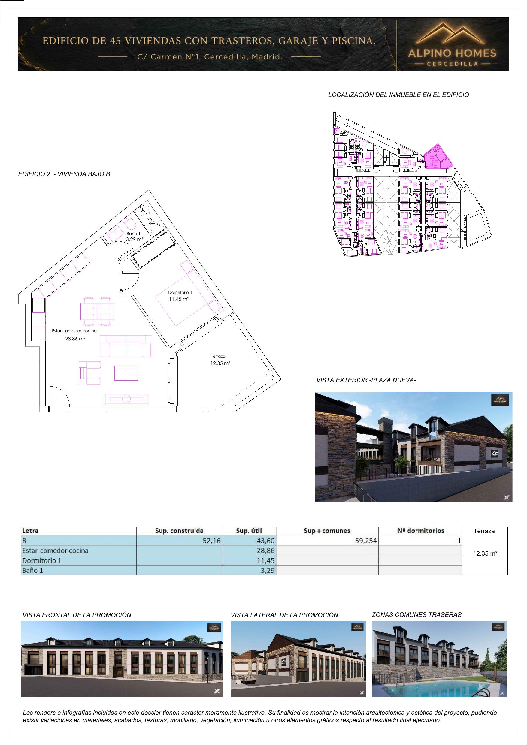 Vivienda Bajo B