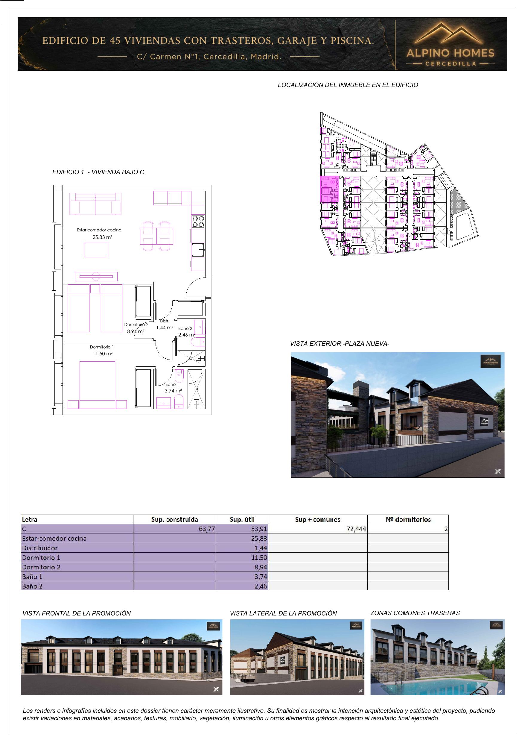 Vivienda Bajo C