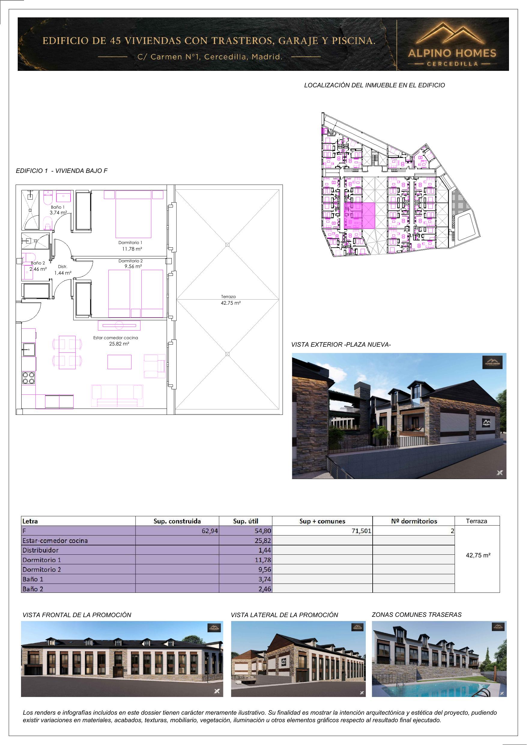 Vivienda Bajo F
