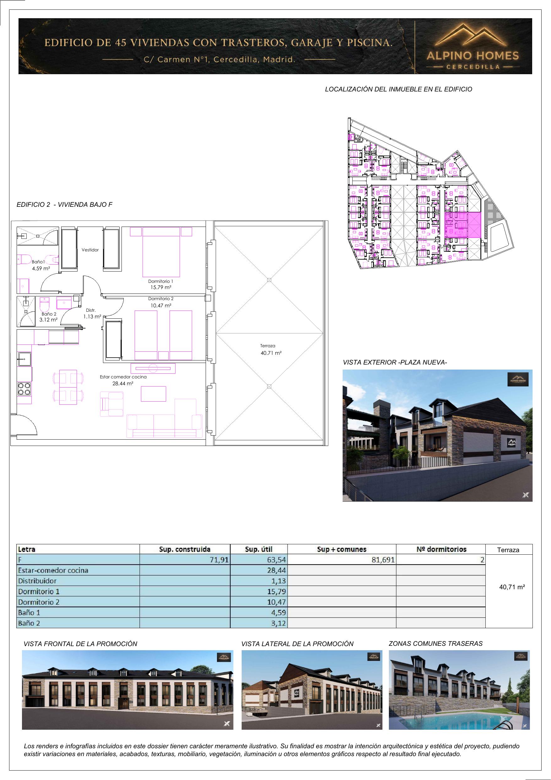 Vivienda Bajo F