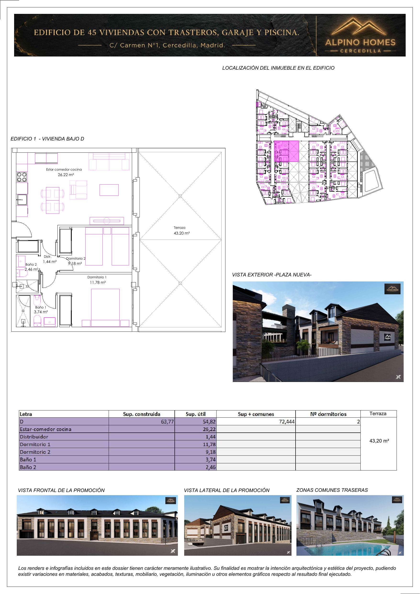 Vivienda Bajo D